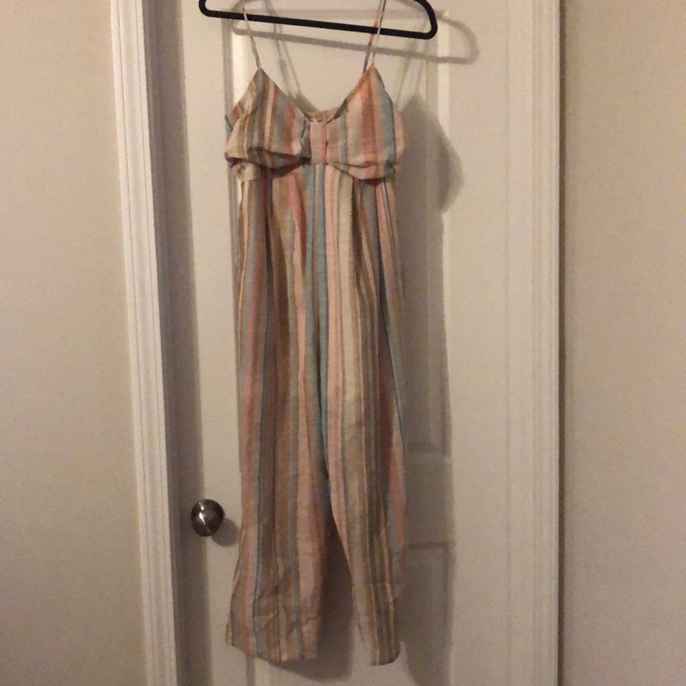 Striped Jumpsuit